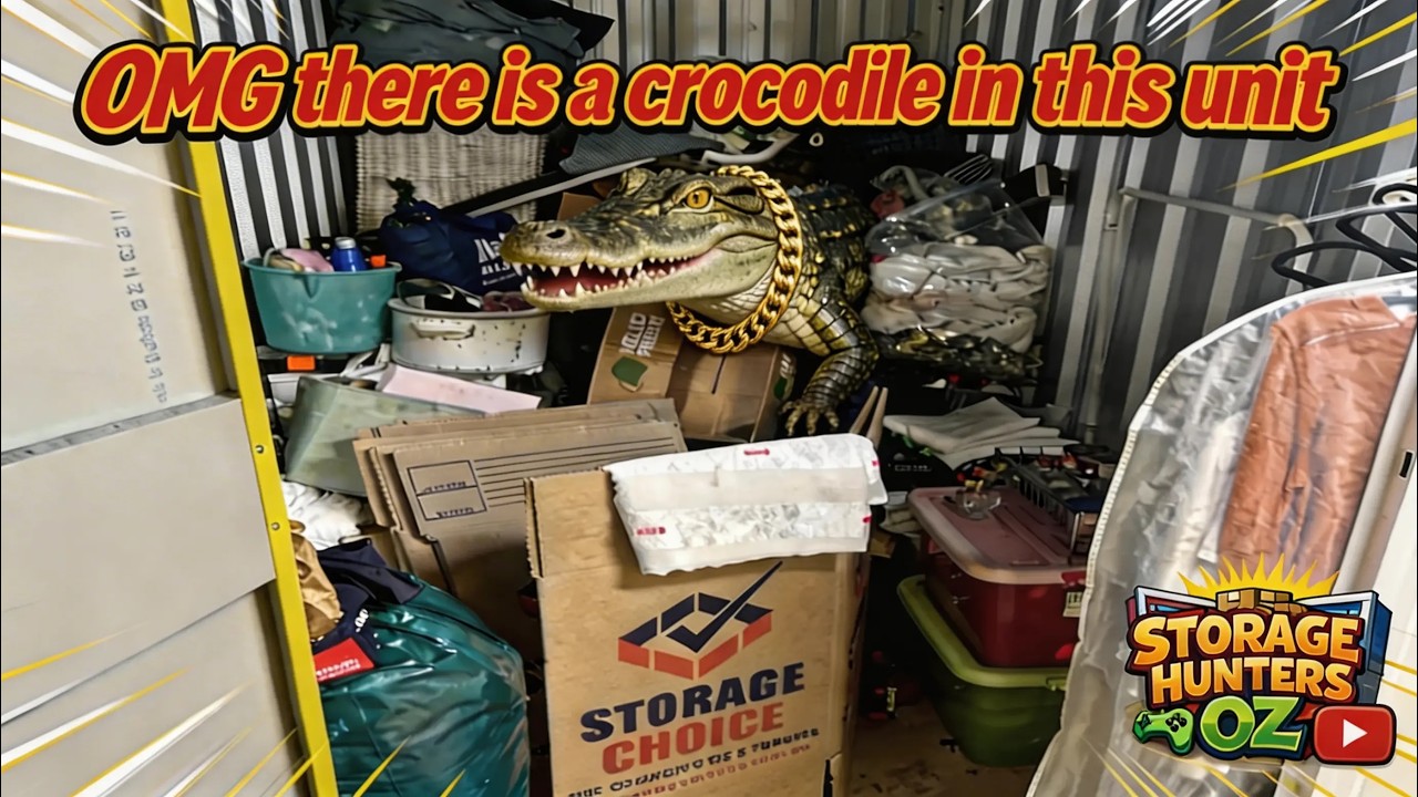 😱 Unbelievable Storage Unit Find on the Sunshine Coast! Gold, Silver & a Croc