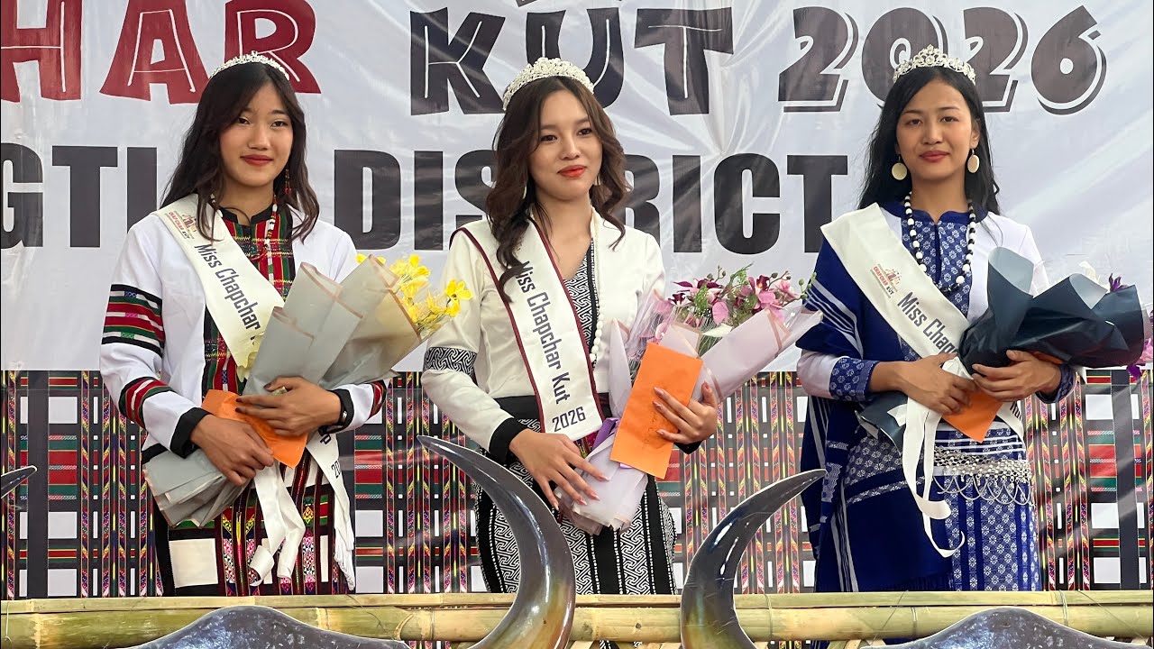 Chapchar Kut-2026 Miss thlanna Lawngtlai // Little Miss & Mister nen aw