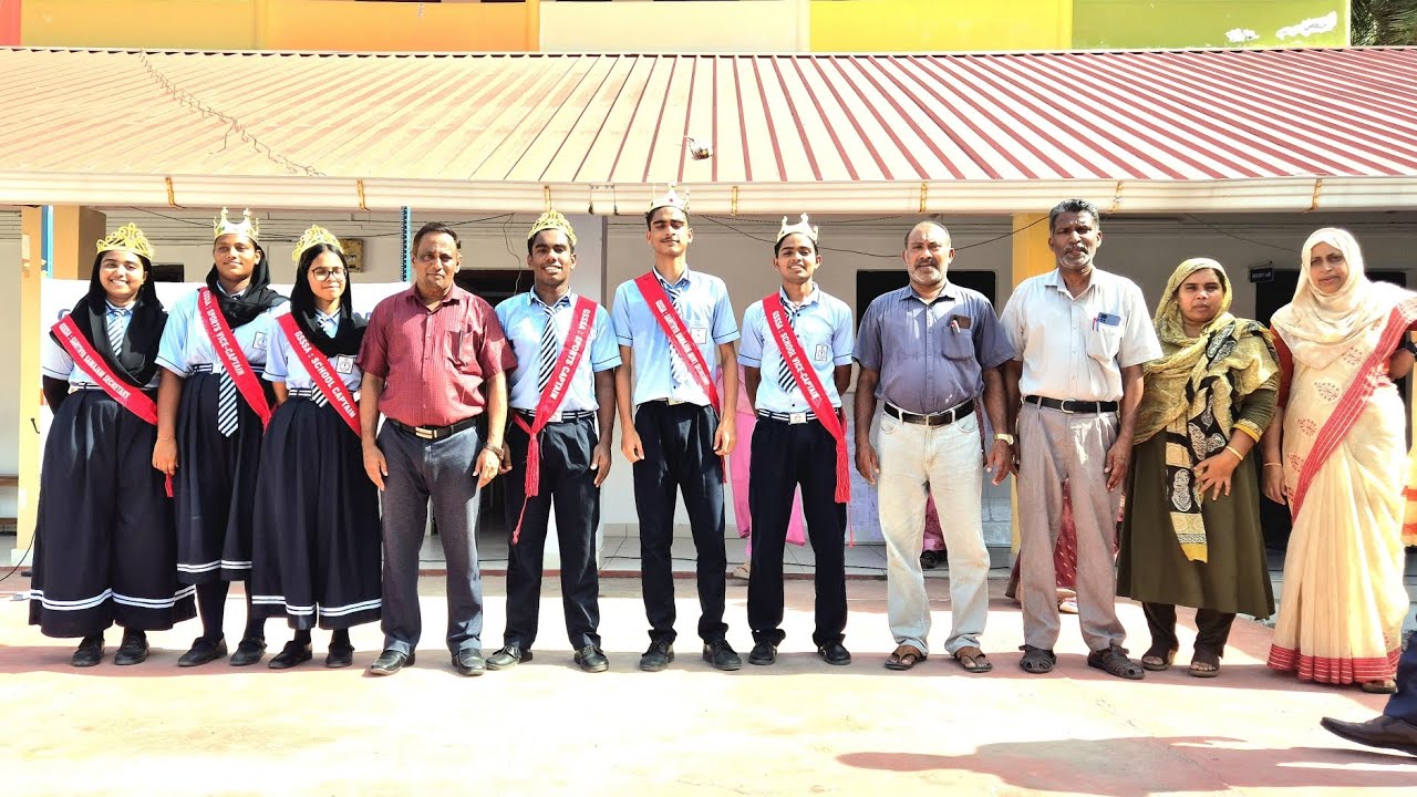 Investiture Ceremony at GSSS Agatti