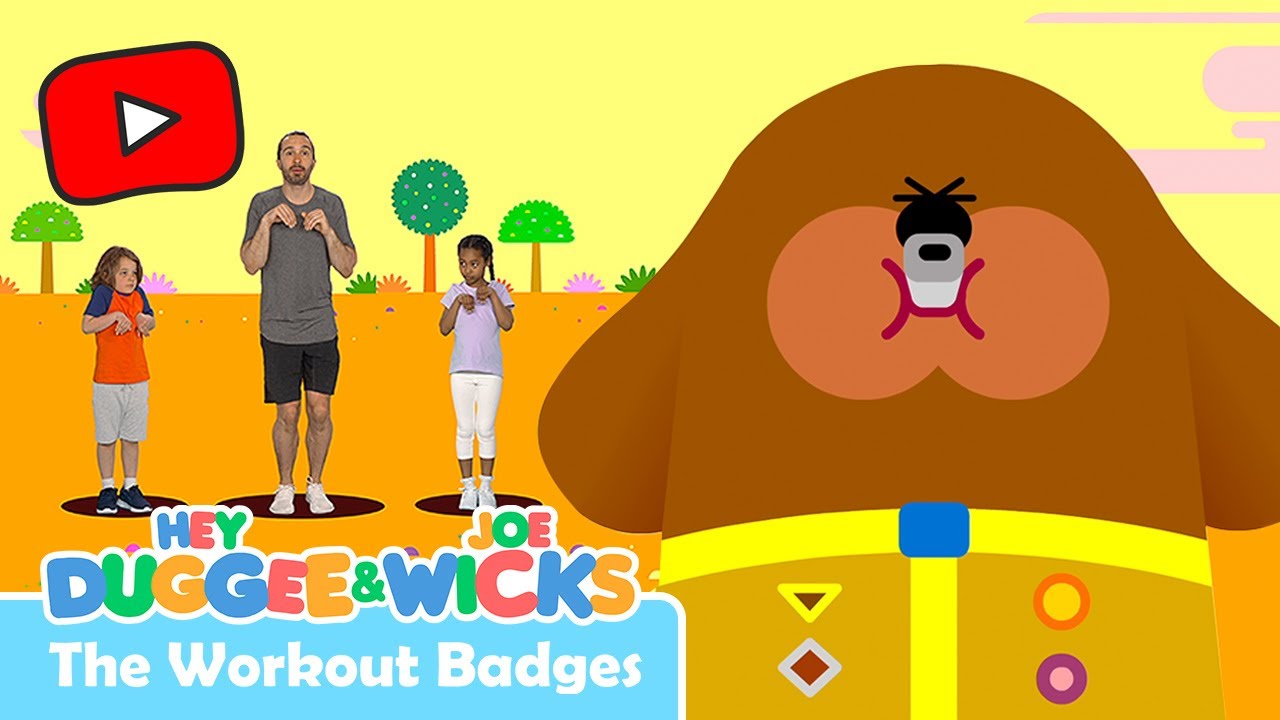 Hey Duggee & Joe Wicks: The Kangaroo Badge | The Workout Badges