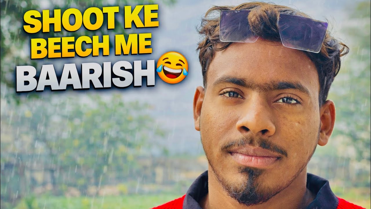 Shoot me hi Barish Aa Gayi? 😱 | Comedy Video BTS + Poha Time 😂 