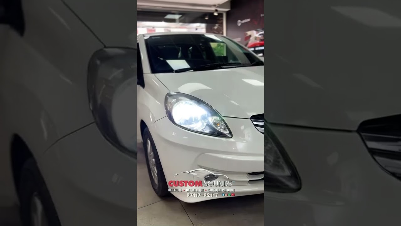 Upgraded High Power Led Light&rsquo;s in HONDA AMAZE | Quality product | Maxxlink Led | 75w EACH BULBS