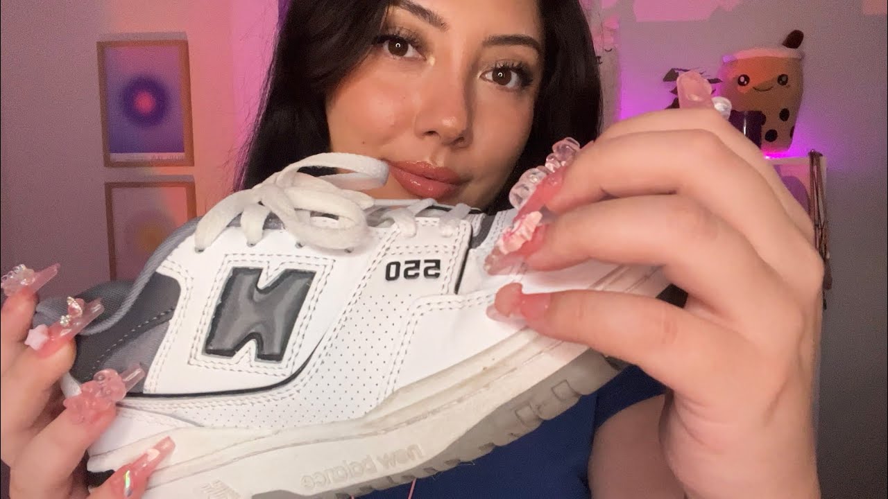 ASMR up-close shoe tapping 🤍