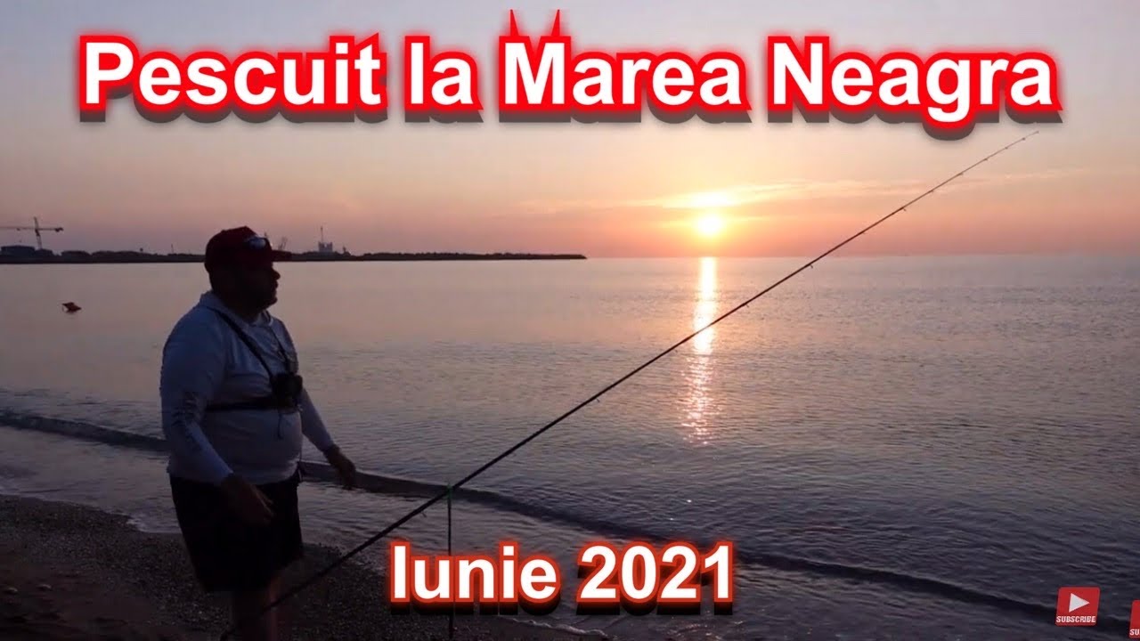 Pescuit la Marea Neagra 2021 pe Plaja 2 Mai
