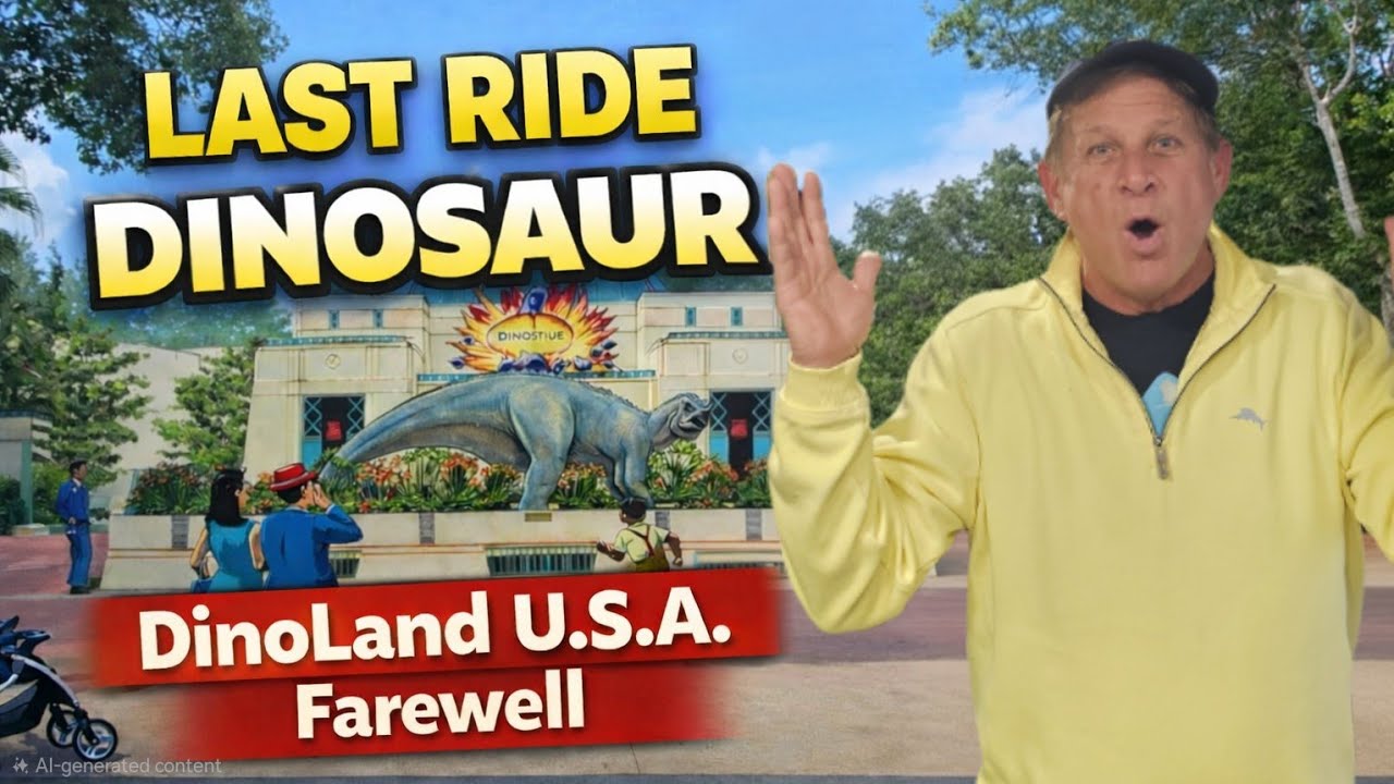 My LAST Ride on DINOSAUR 🦖 | DinoLand U.S.A. Farewell at Disney’s Animal Kingdom