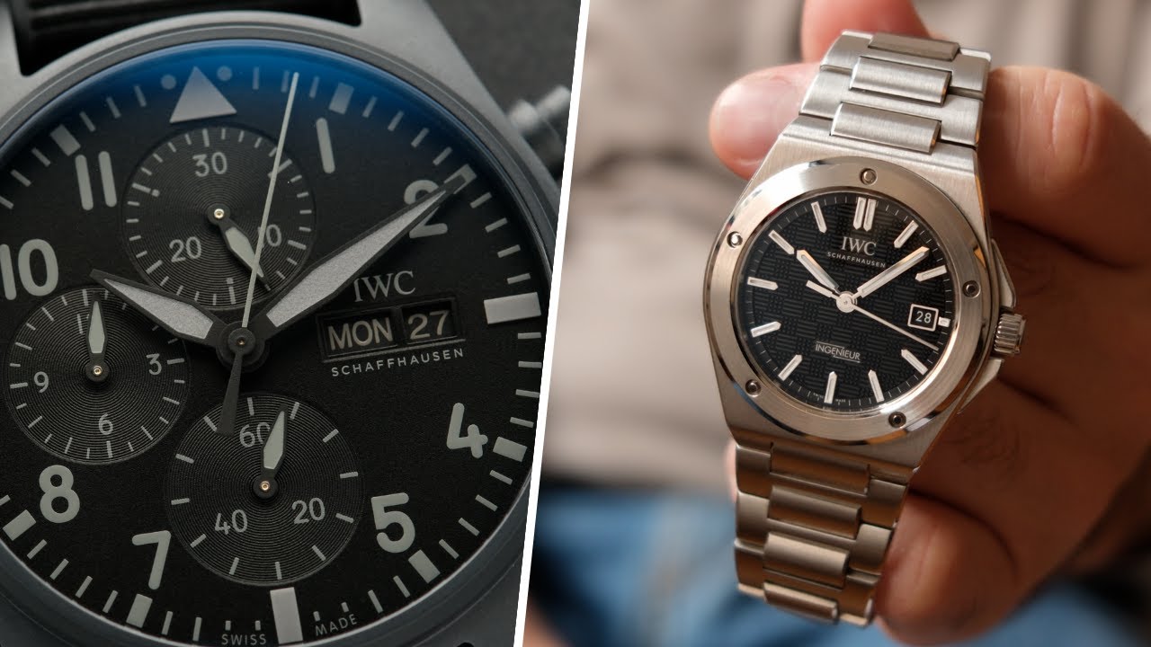 These TWO are INSANE! IWC Ingenieur & Chronograph 41 Top Gun Ceratanium