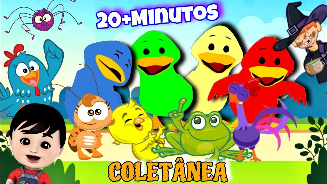 20 Minutos Coletânea Galinha Pintadinha/Bolofofos/Fui Morar Numa Casinha/Galinha Pintadinha mini