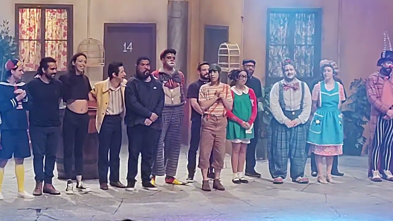 CHAVES UM TRIBUTO MUSICAL - Teatro Frei Caneca 27/11/2022 Agradecimentos, final de temporada.