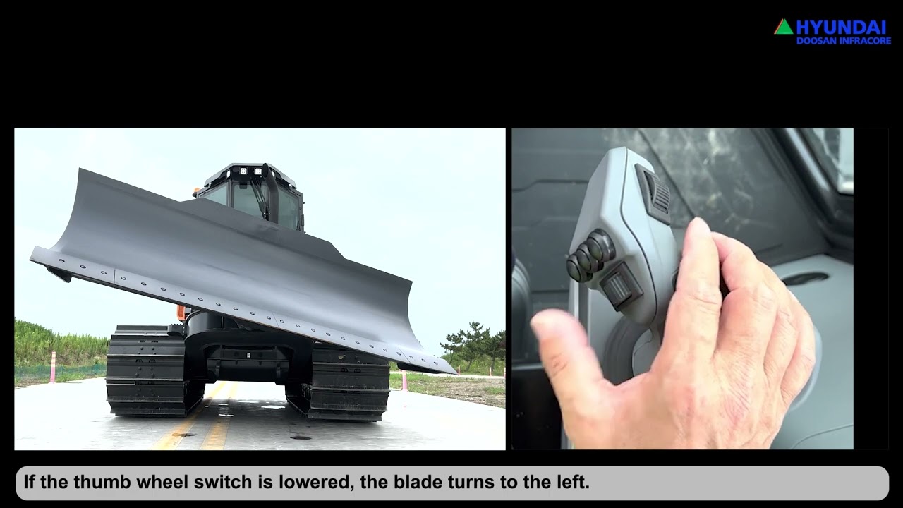 Right Joystick Operation DD100