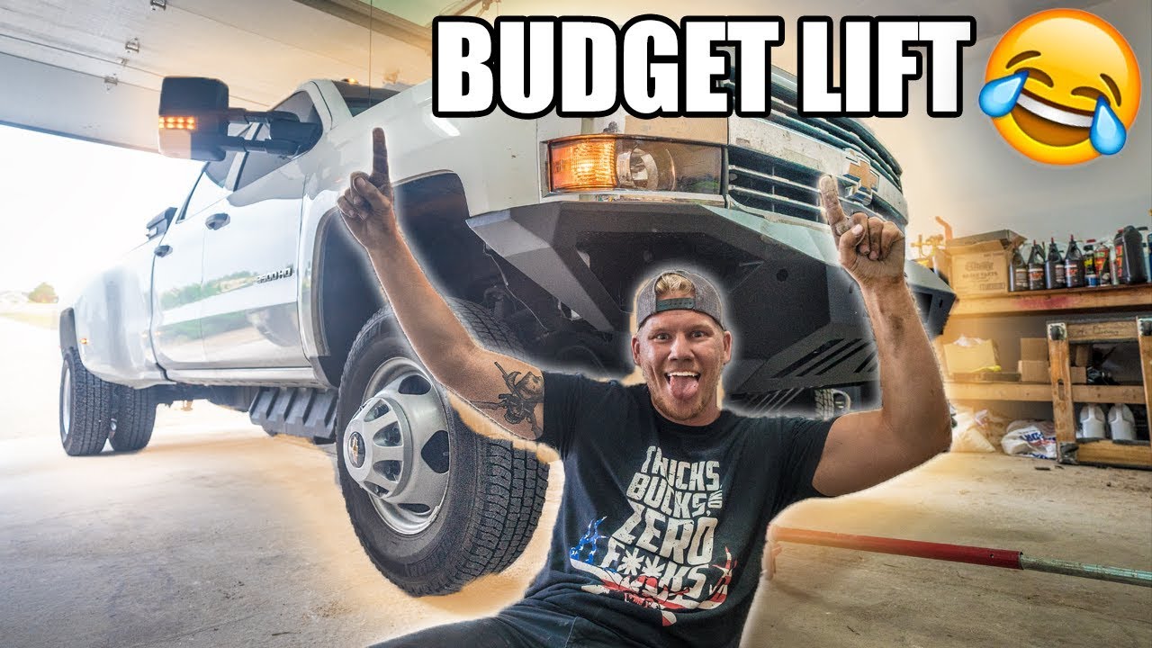LEVELING my Duramax!! All for BIGGER Tires lol
