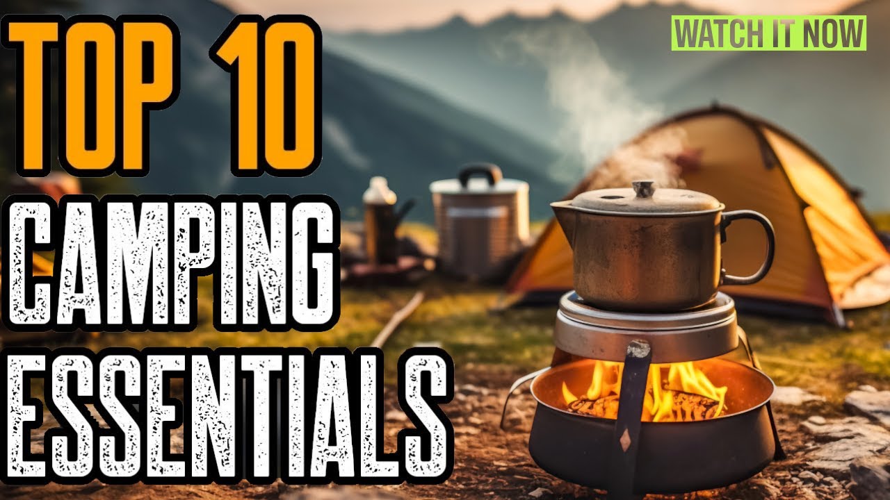 Top 10 MOTO CAMPING ESSENTIALS