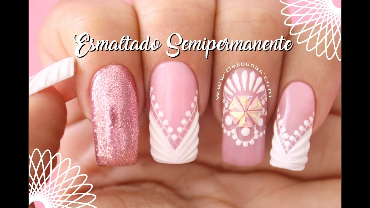 Diseño de uñas Semipermanente ♥ Deko Uñas - Gel polish Nail art