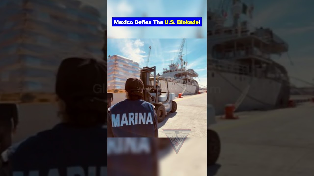 Massive Aid! Mexican Navy Ships Surge to Cuba