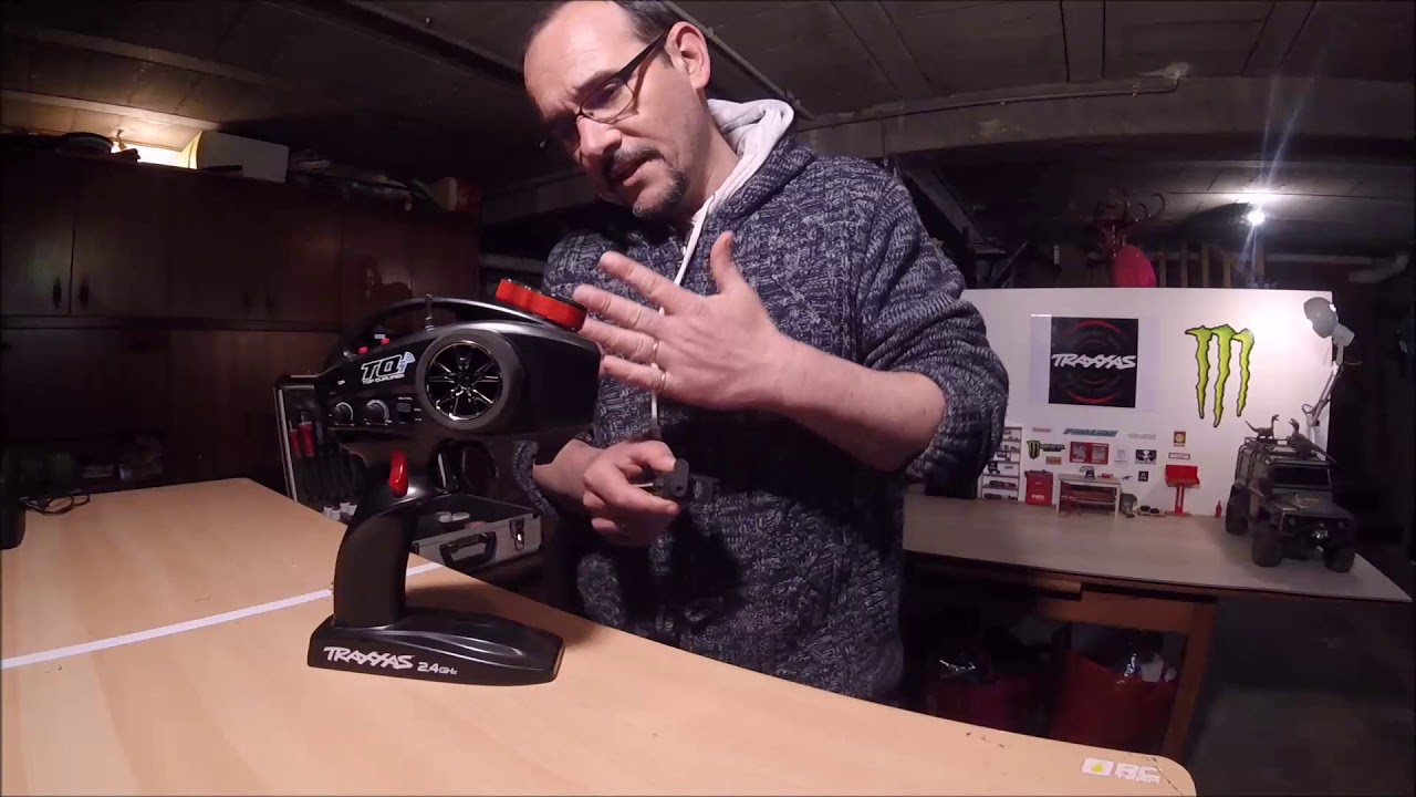 Neutre du subtrim direction sur tqi traxxas