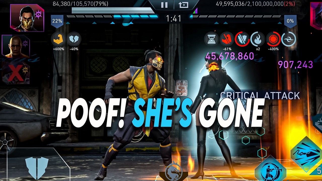 NO MORE MAGIC! 🚫 I Smoked Boss Zatanna in Solo Raids
