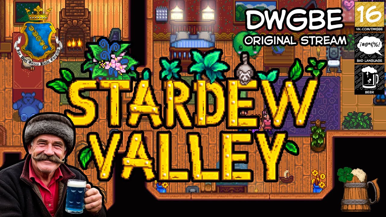 🔴Спешим в лето третьего года к смешным свинюшкам | Stardew Valley