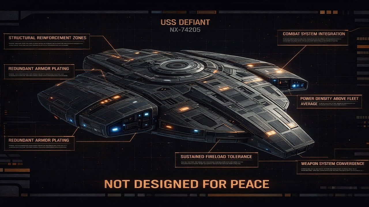 USS Defiant - Built to Defend Starfleet’s Lie