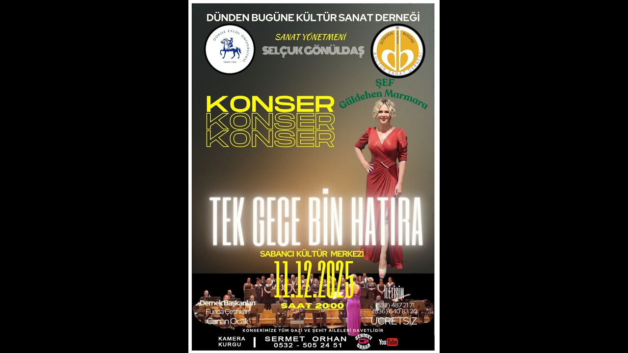 SABANCI KÜLTÜR MERKEZİ  / IŞIK  KOZCU / AH İSTANBUL , İSTANBUL OLALI  / NİHAVEND
