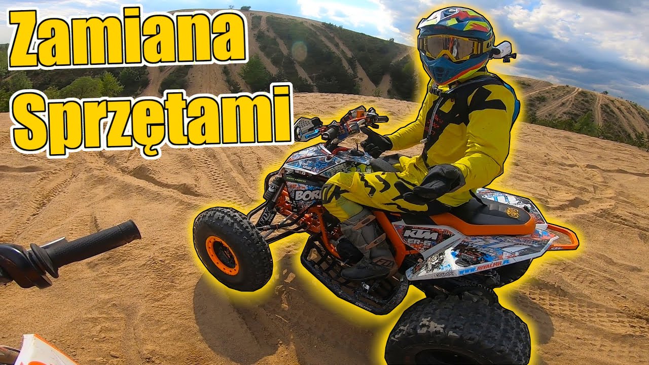 WYŚCIG KAYO 250 vs KTMer6 // Dawid Frank | Born2RiDE // Zamiana Sprzętami