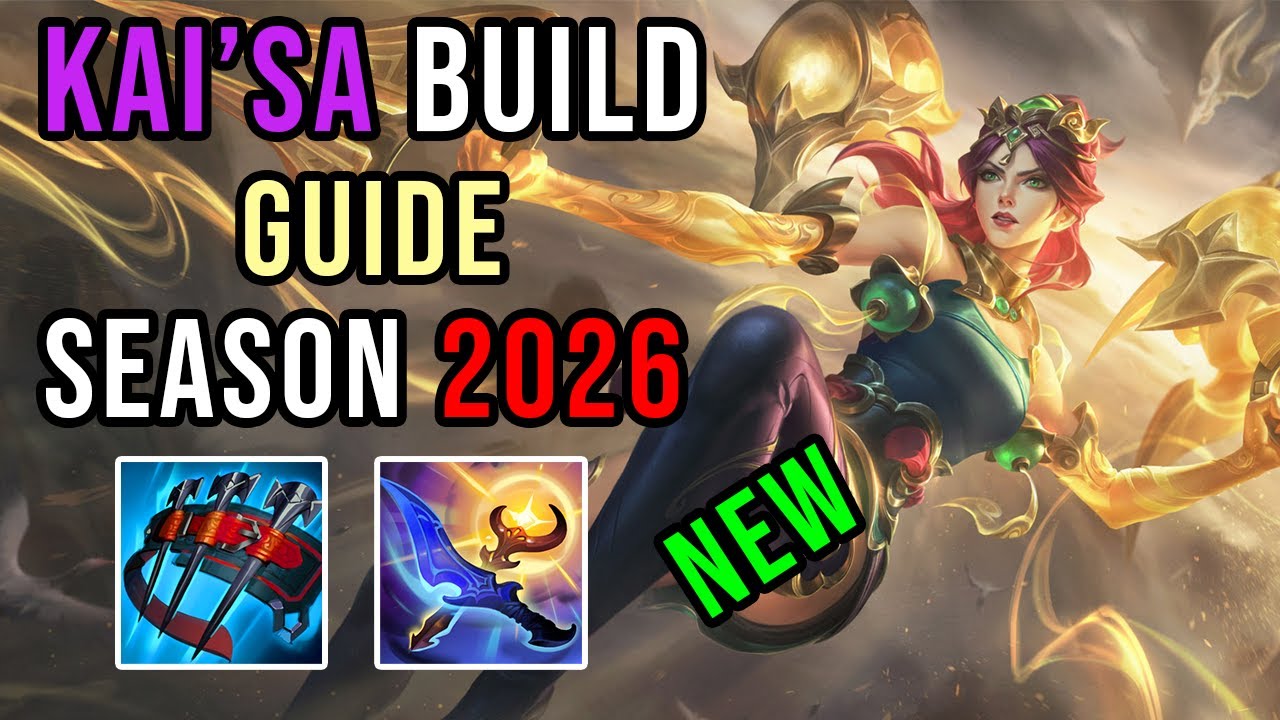 HOW to build Kai'sa in SEASON 2026 | Kai'sa Guide 26.1