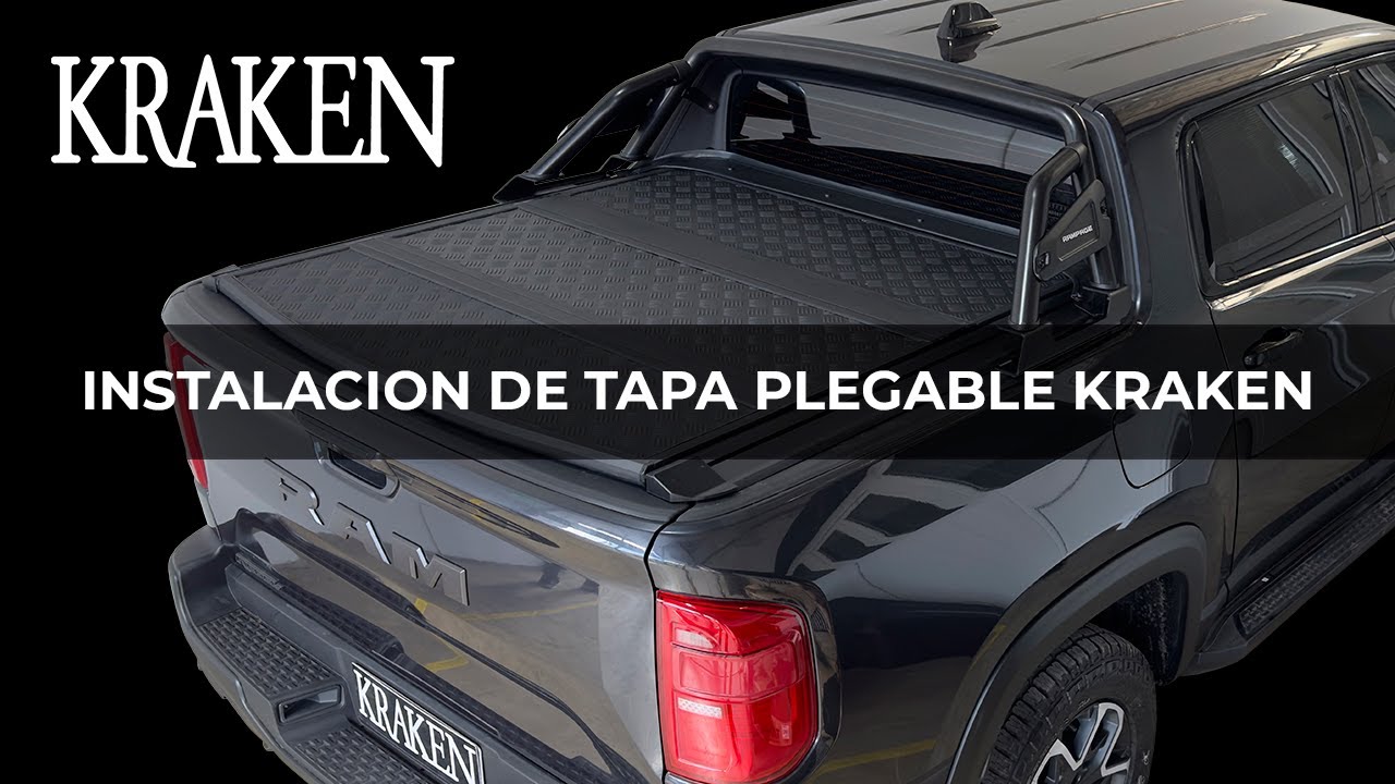 Instalación tapa plegable Kraken - Dodge Rampage