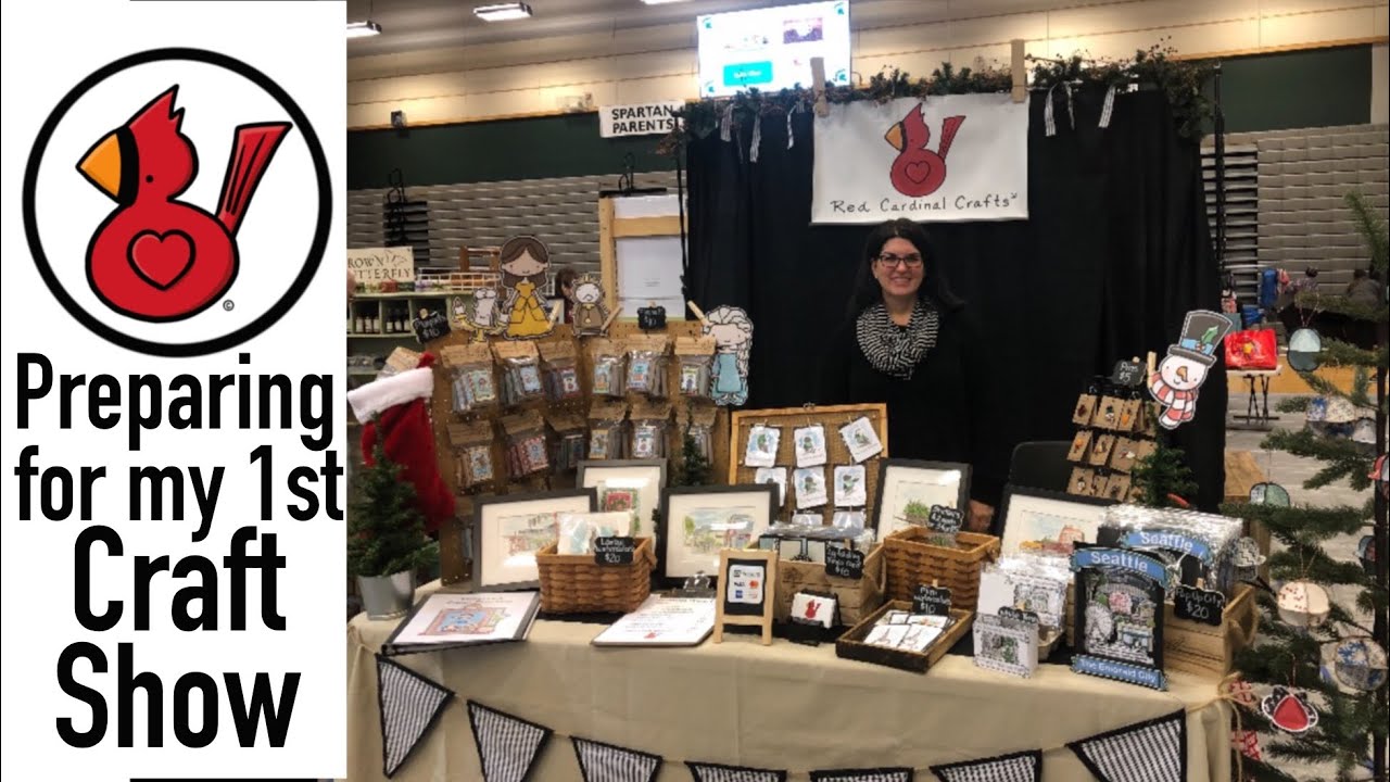 PREPARING FOR MY FIRST CRAFT SHOW! VIDEO #193