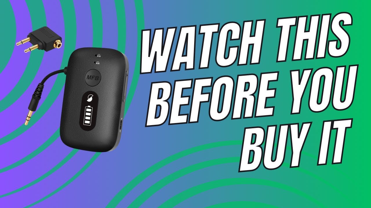  Turn Any Audio Jack into Wireless Magic | SIMOLIO Airplane Bluetooth Adapter ✈️