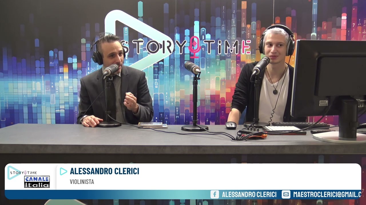 +STORYTIME+ Alessandro Clerici - Violinist COMPLETE Interview+