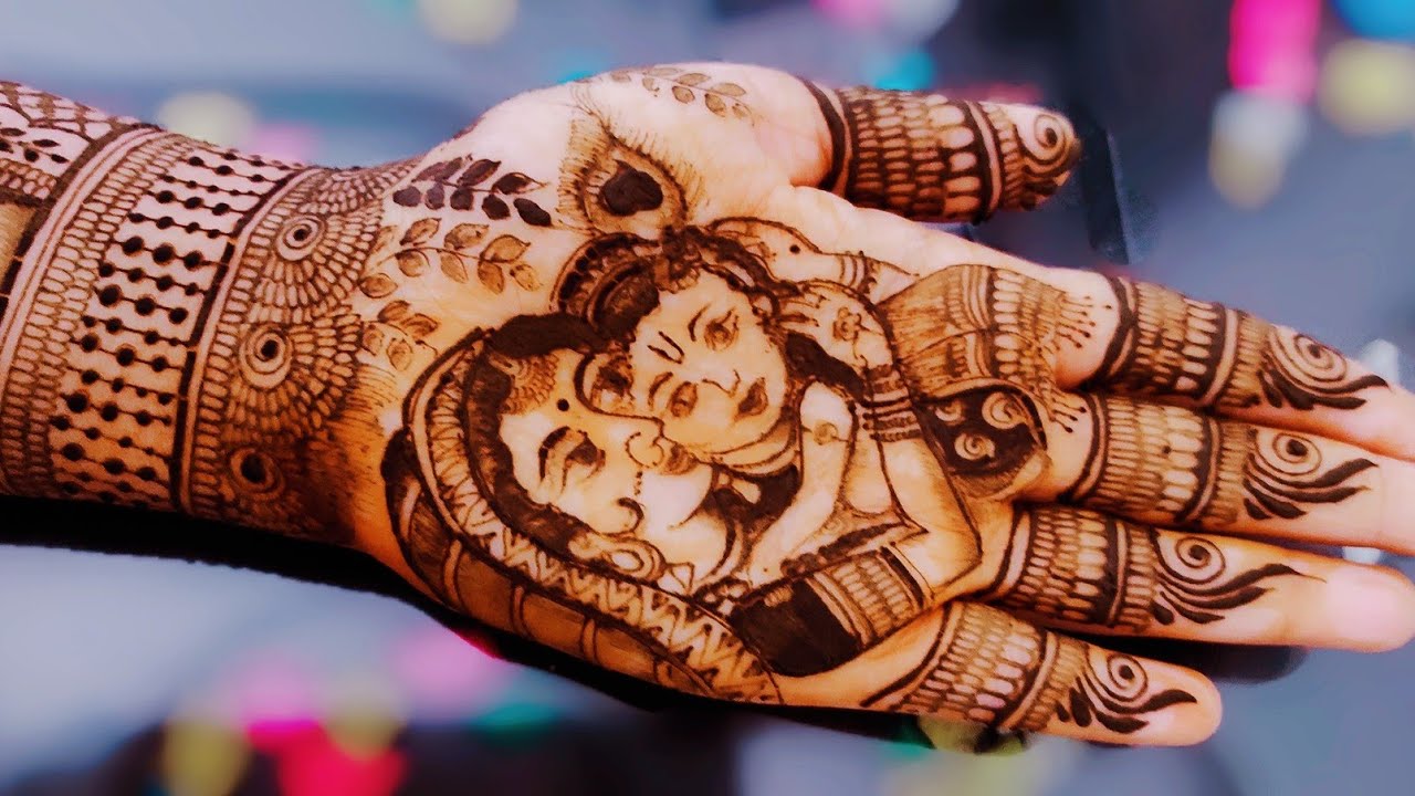 Baby Shower Mehndi Design | Latest Beautiful New Mehndi Design for Hand | गेाद भराई मेहंदी डिजाइन