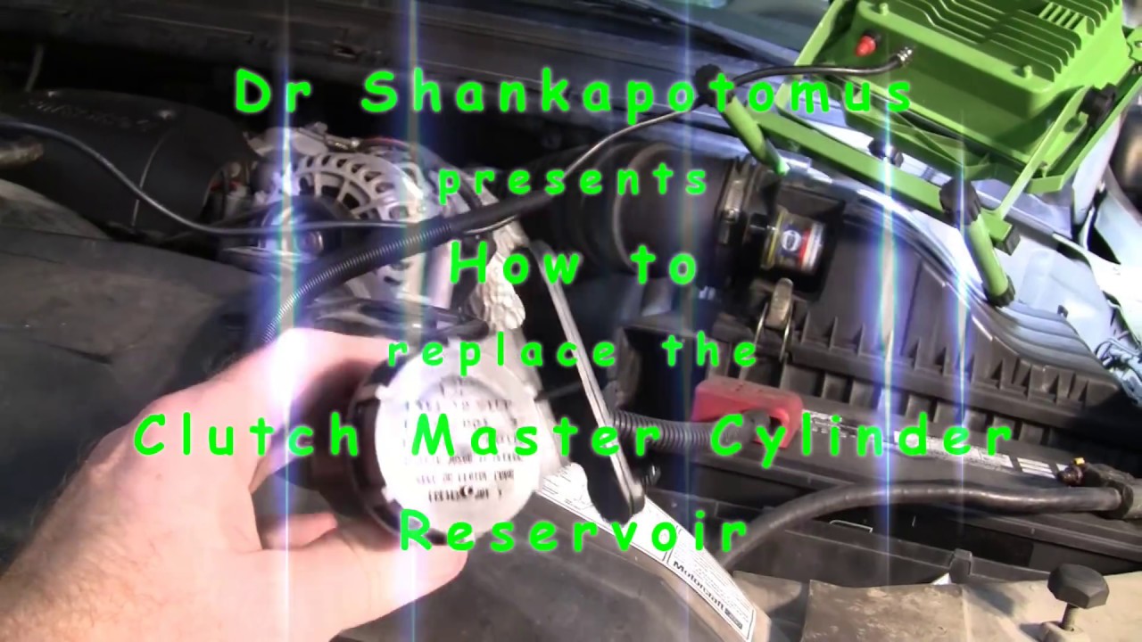 Replacing F250 Clutch Master Cylinder Reservoir