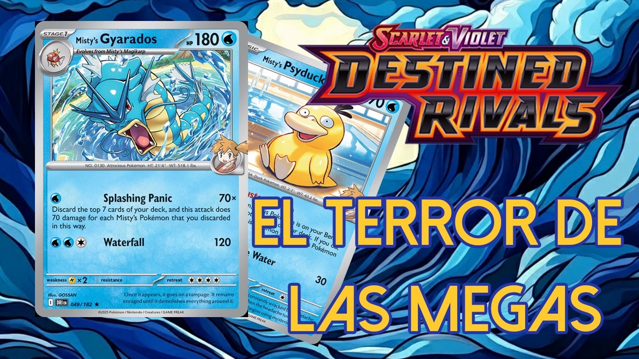 Misty Gyarados, el deck que hace TEMBLAR al meta
