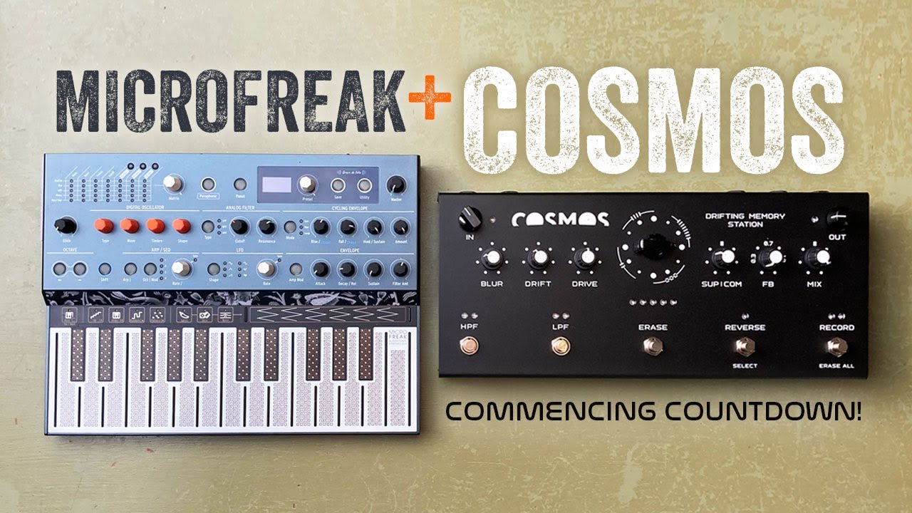 SOMA COSMOS + MicroFreak → Granular Space Echo Experiments 🚀✨