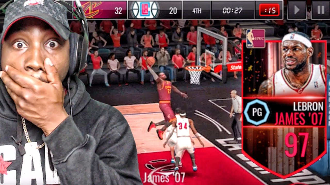 97 OVR LEBRON JAMES AT POINT GUARD BEASTIN! NBA Live Mobile 16 Gameplay Ep. 119