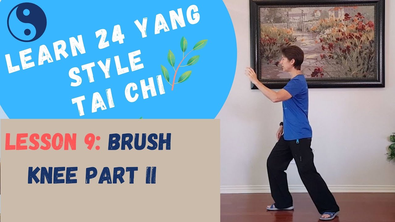 Yang Style Tai Chi: Brush Knee; Yang 24 Form Tai Chi: Lesson 9 Building on Tai Chi Walking