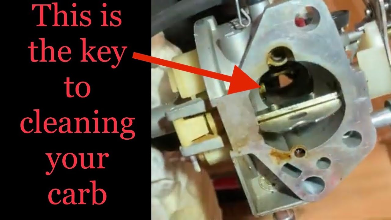 Cleaning Carb on Ariens Deluxe 30 Snowblower