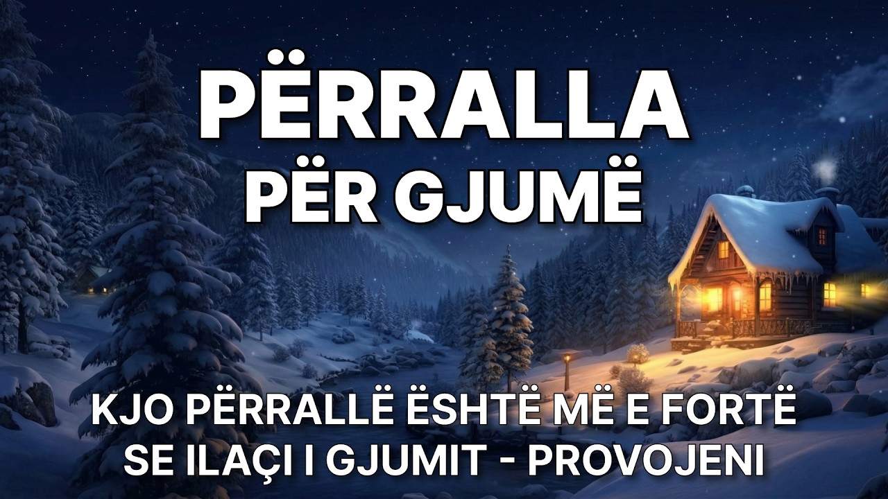 😴 AJO përrallë me të cilën I ZË GJUMI EDHE ATA që RROTULLOHEN me orë të tëra 🌙