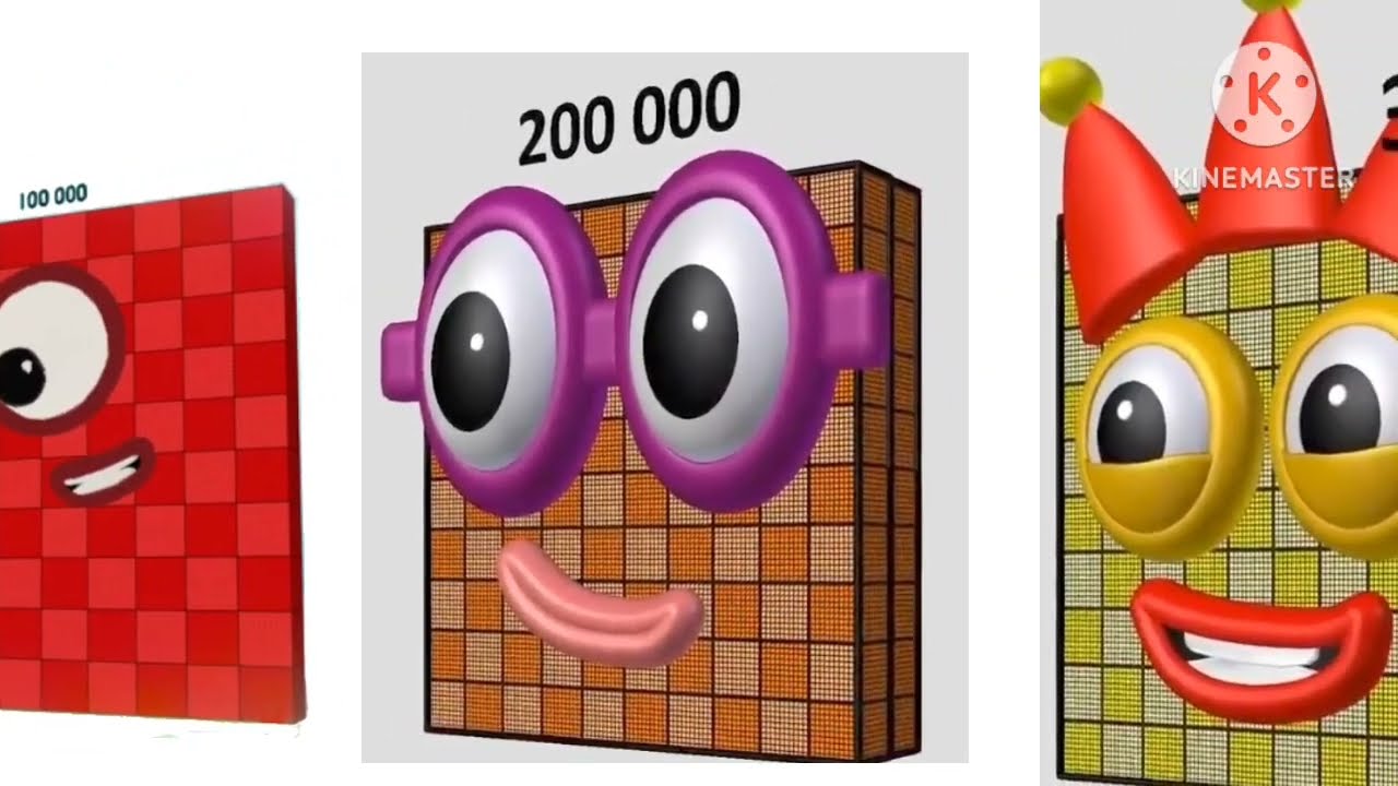 #numberblocks 1-1M Fan-made on KineMaster