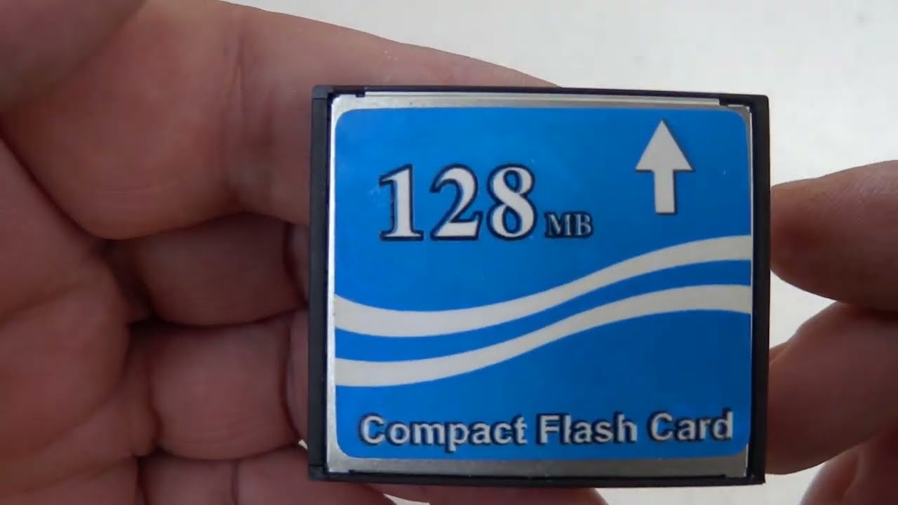 128MB  compact flash card