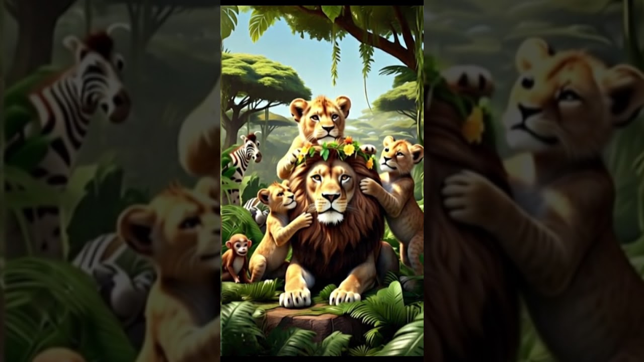 &ldquo;The Lion King&rsquo;s Love: A Father&rsquo;s Day Jungle Tale of Dedication, Family, and Unbreakable Bond