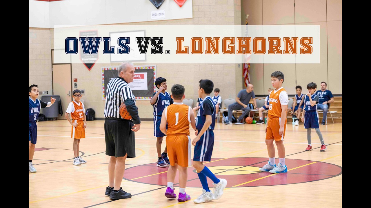 5th Grade Owls vs  Longhorns