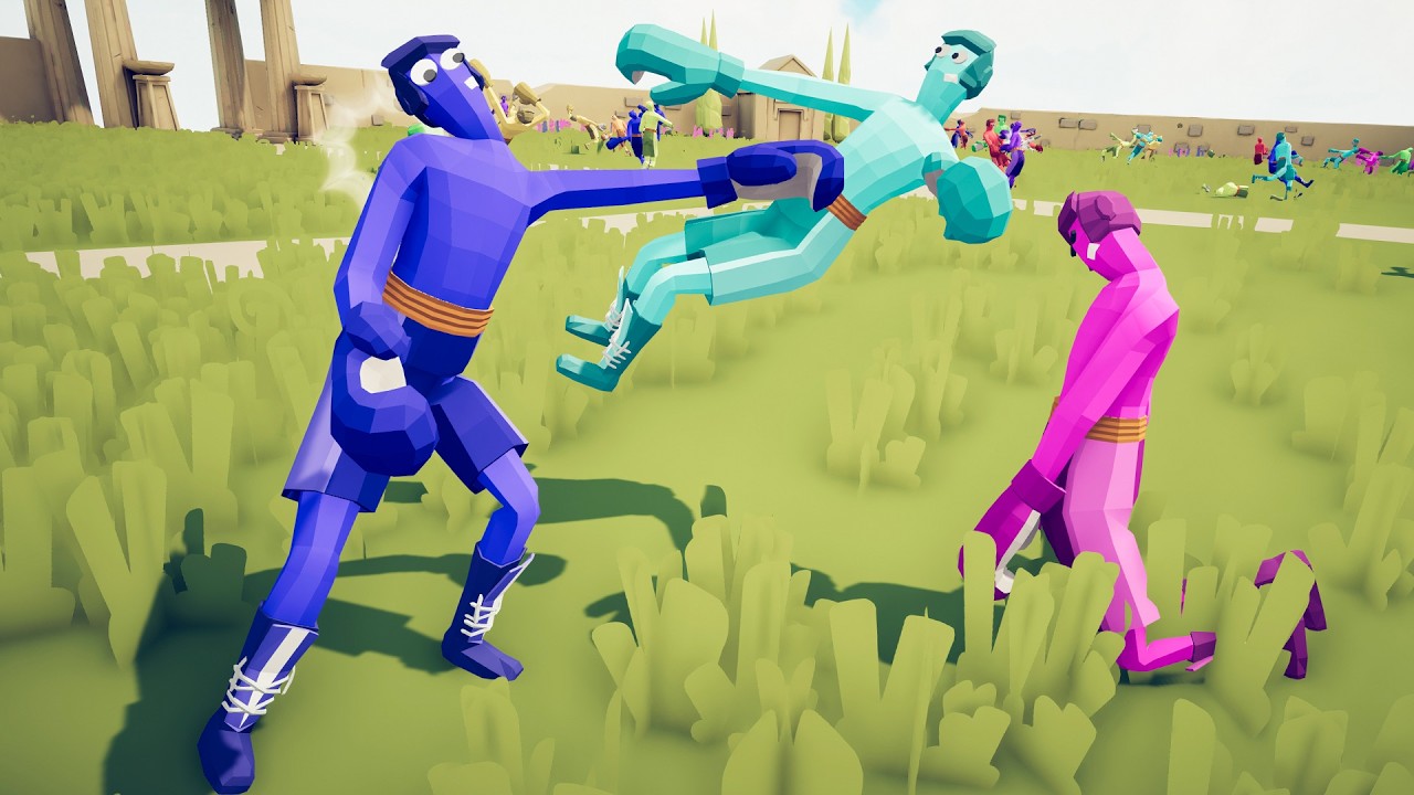Battle Royale On The ANCIENT Map | Totally Accurate Battle Simulator-TABS