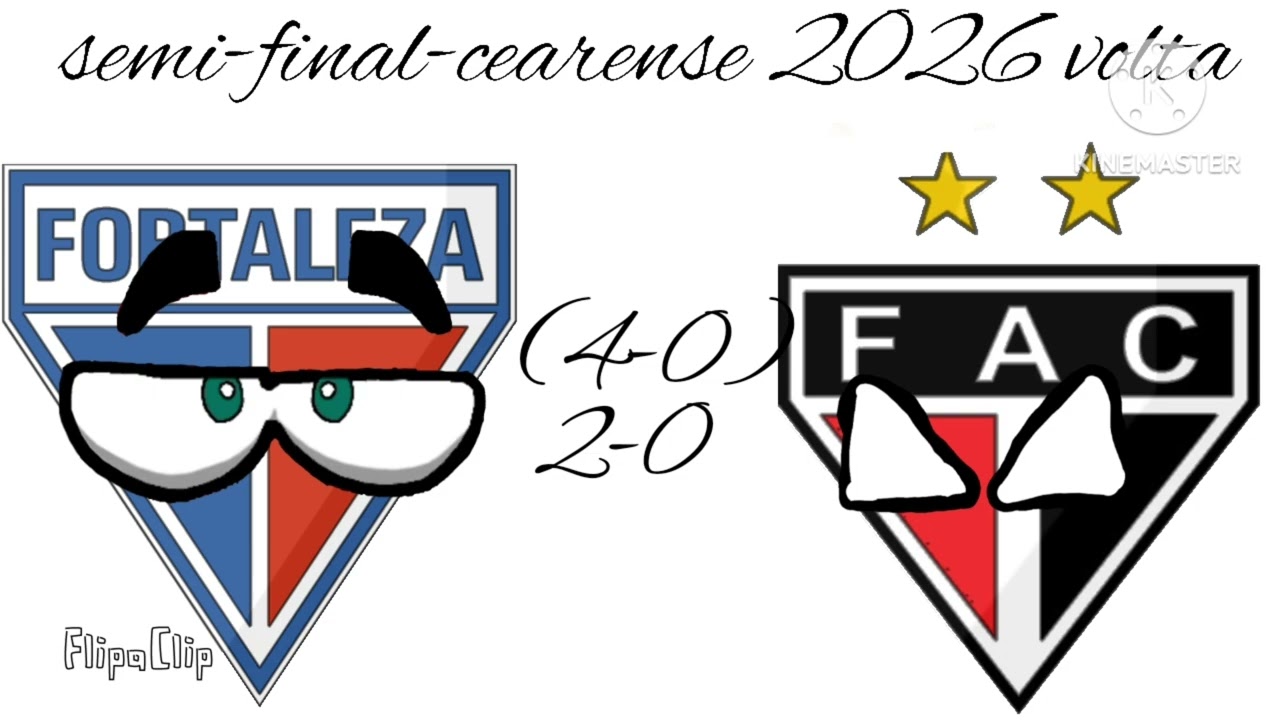 Campanha dos finalistas do campeonato cearense 2026