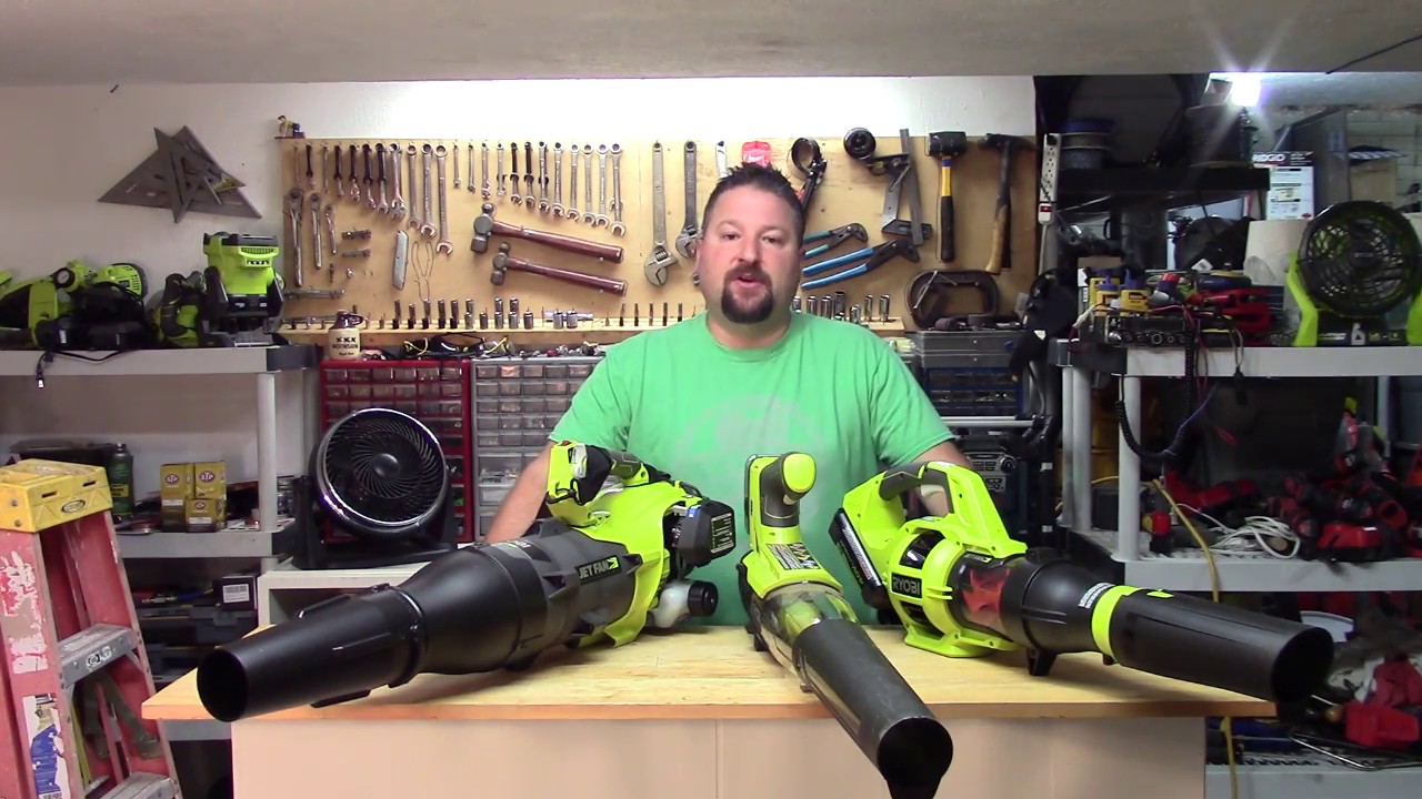 Воздуходувки Ryobi — какую выбрать???