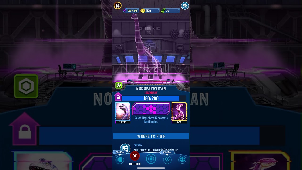 Unlocking Nodopatotitan