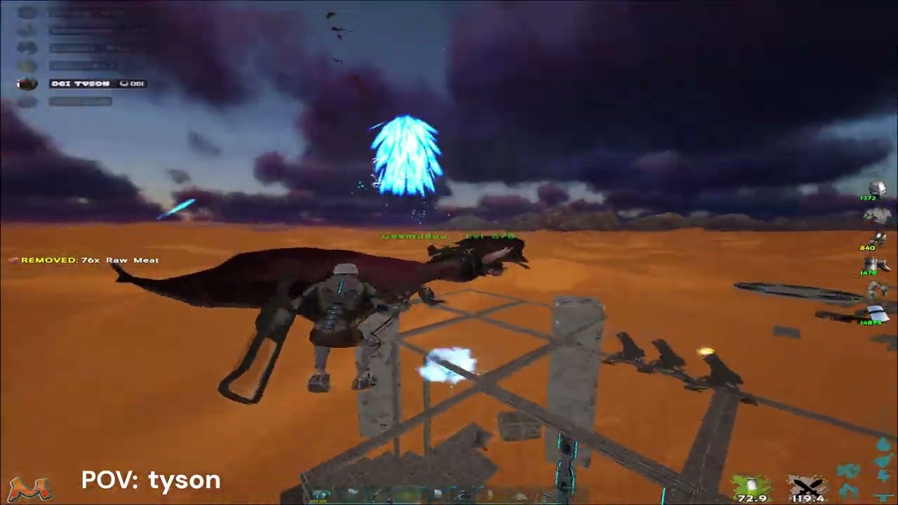 DBI VS MOTOSICARIOS X TON | MESA 100X | DBI | ARK PVP