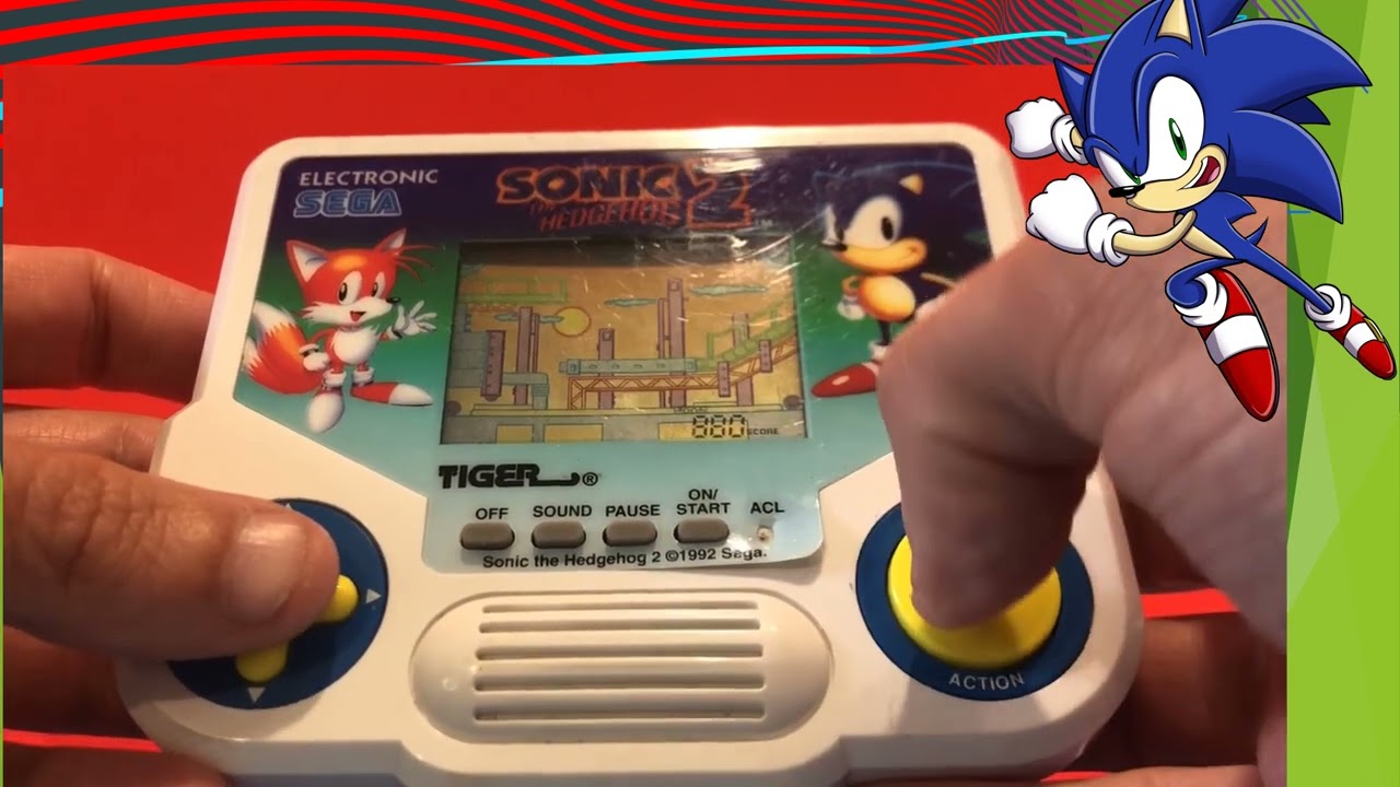 SONIC 2 LCD GAME TIGER ELECTRONICS
