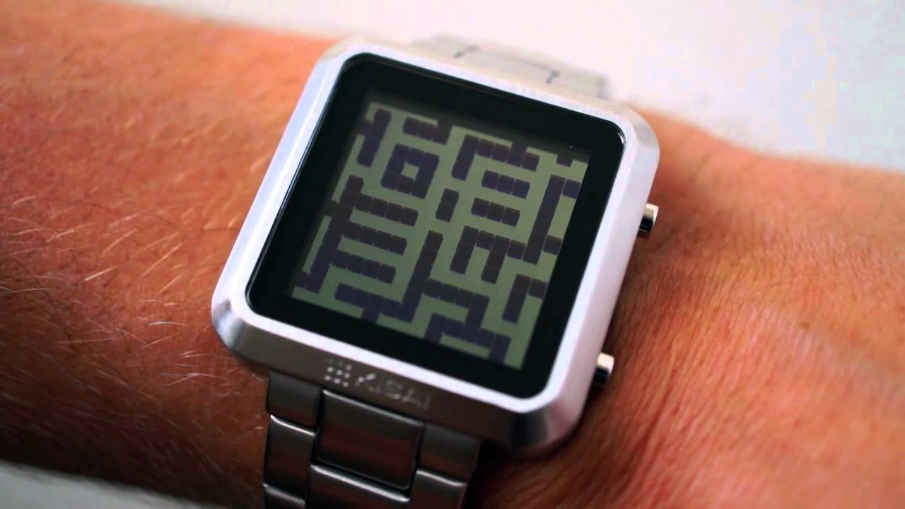 Kisai Maze LCD Watch Design from Tokyoflash Japan