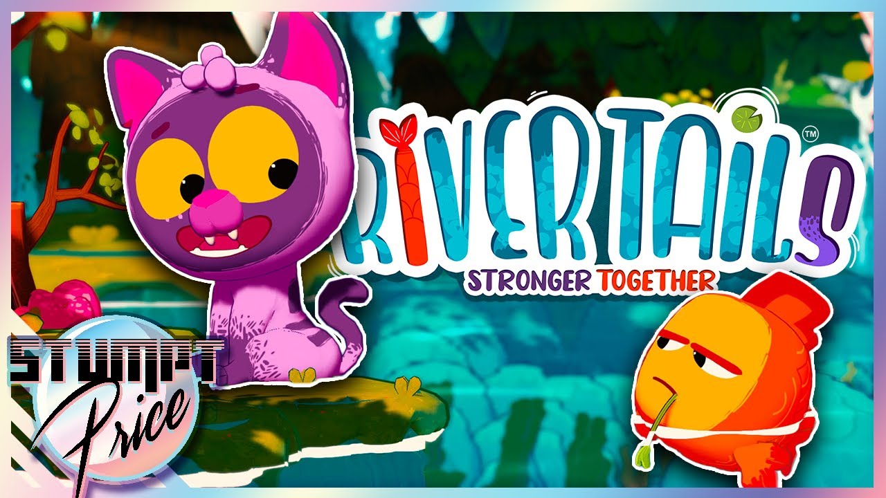 OMG A CAT - Price and Chrissy Play: River Tails