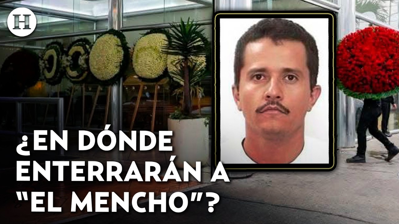¡Arreglos con forma de gallo y vigilancia militar! Así fue el funeral del “Mencho”, exlíder del CJNG