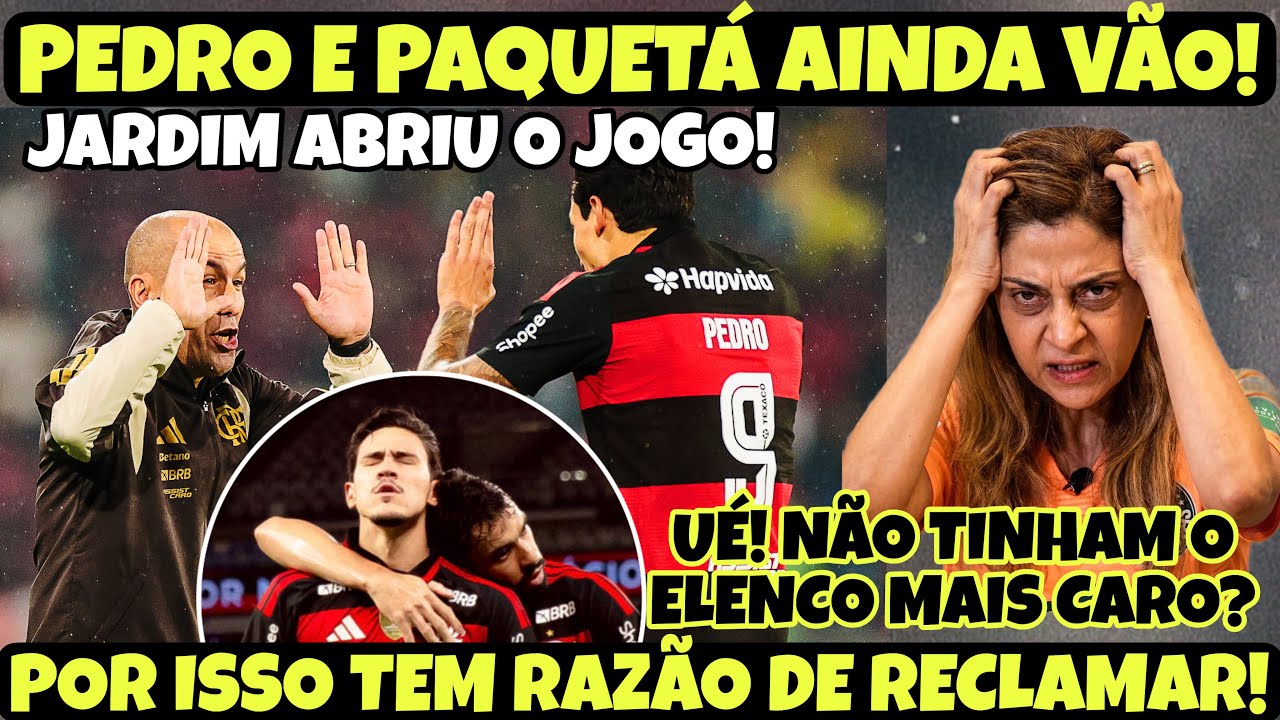 “PEDRO E PAQUETÁ VÃO PRA COPA”! CONVOCAÇÃO FOI BOA PARA AS PEPPAS? JARDIM ABRE JOGO SOBRE SINTÉTICO!